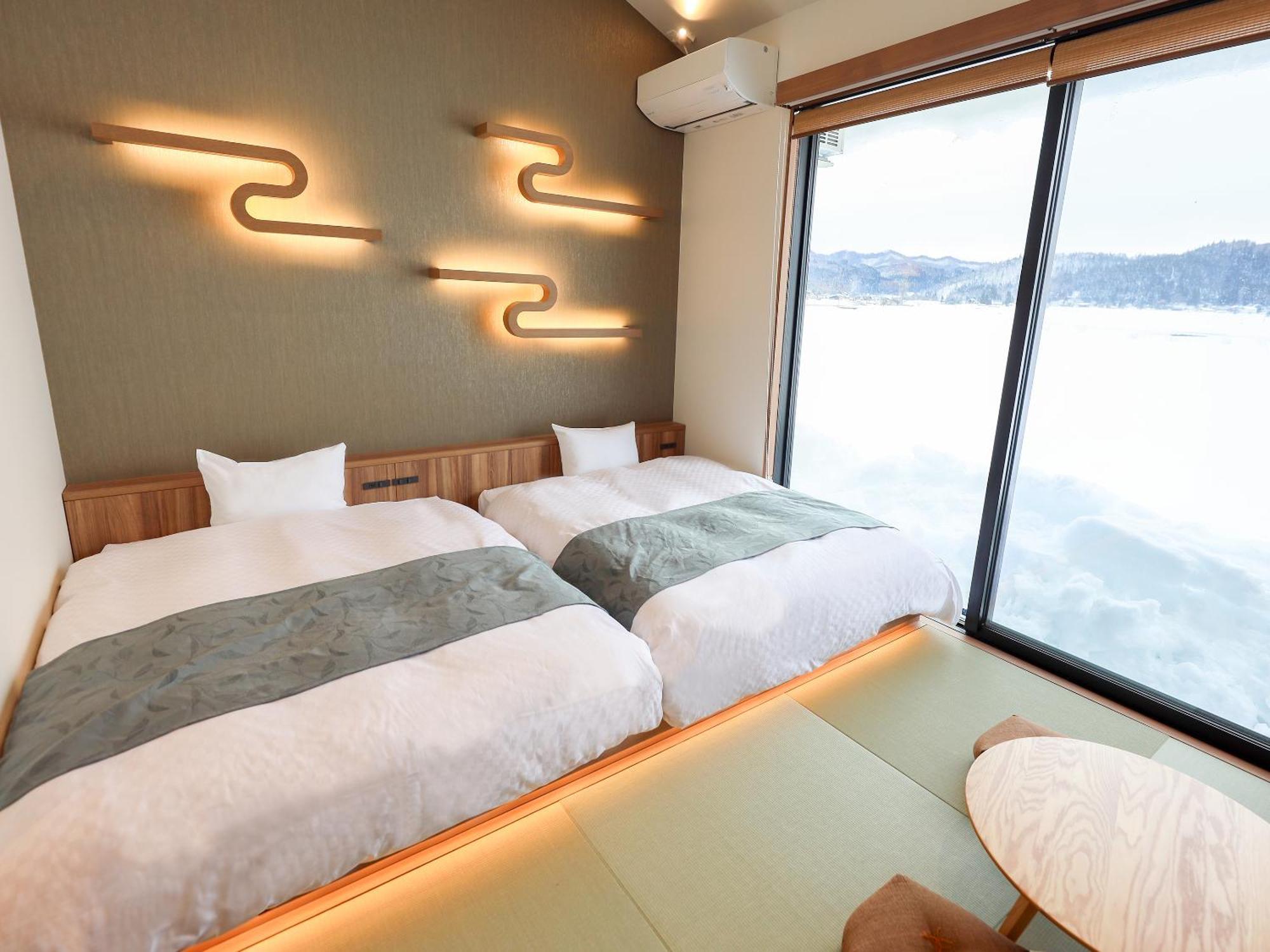Hakuba Ryujin Onsen Ryokan Sui Zewnętrze zdjęcie